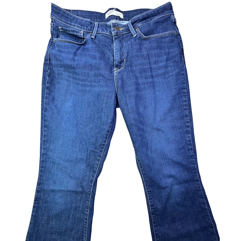 Levi Strauss Signature Gold Totally Shaping Bootcut Jeans Medium Wash Womens 12 - Picture 2 of 13